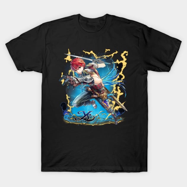 Solving Mysteries with Adol - Ys Inspired Shirt T-Shirt by WalkTogether